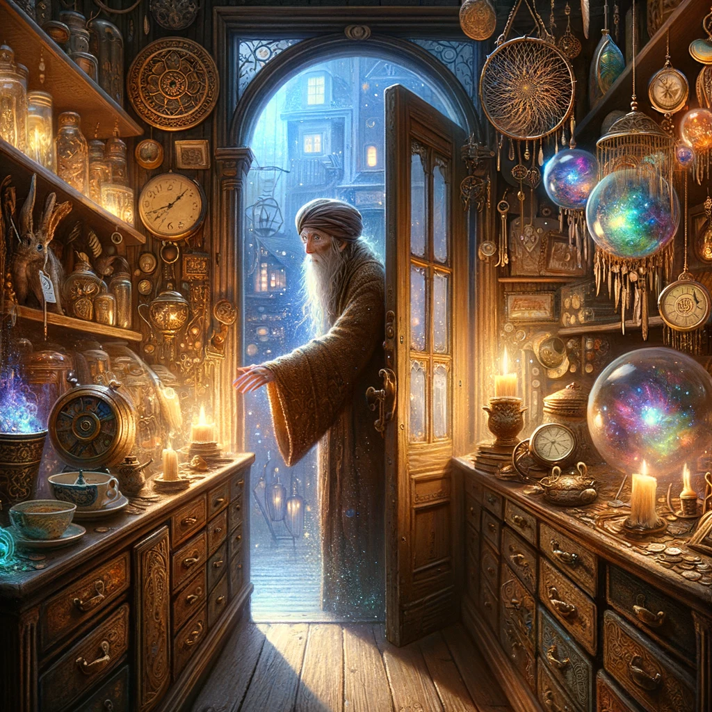 The Enchanted Bazaar of Whimsical Wonders